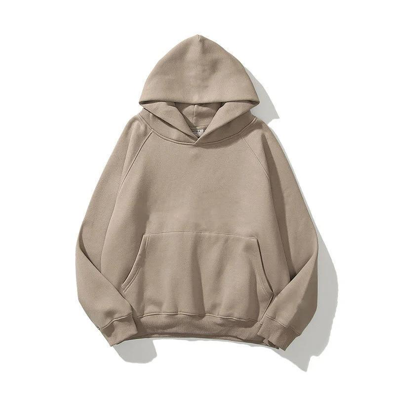 Unisex Hoodie High-quality Sweater Hip-hop Fashion Casual Top Trendy Spring and Autumn Solid Colorcomfortable New Style2024