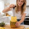 Stainless Steel Pineapple Knife & Corer - Multi-Tool For Peeling, Slicing, And -Coring Pineapple, Easy Fruit Prep Tool For Kitchen & BBQ