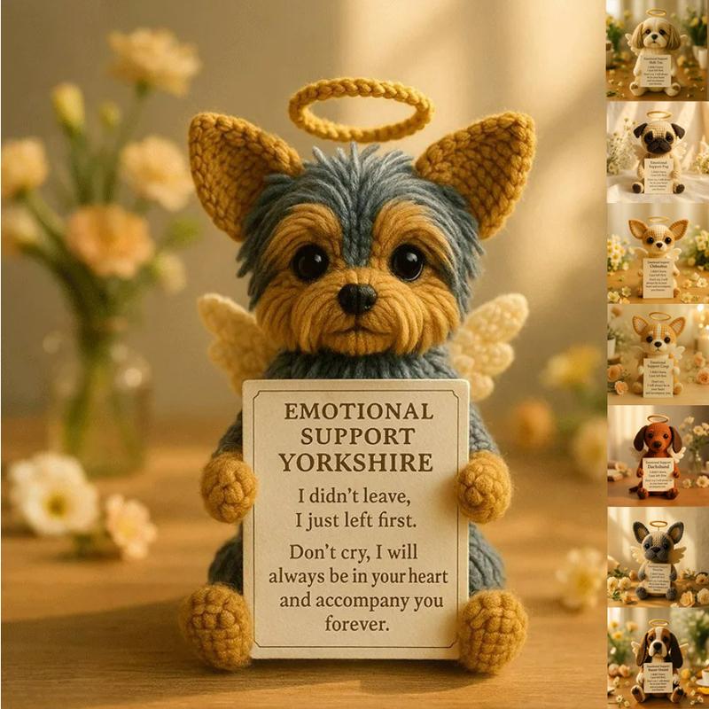 Yorkie Memorial Crochet Pattern Emotional Support Project Sympathy Gift for Dog Lovers Healing Craft for Coping with Pet Loss