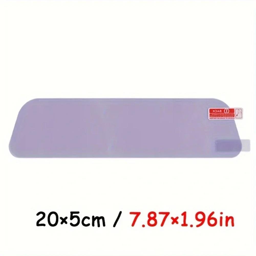 

Rearview mirror anti glare film with anti fog function suit for auto night reversing and safety driving