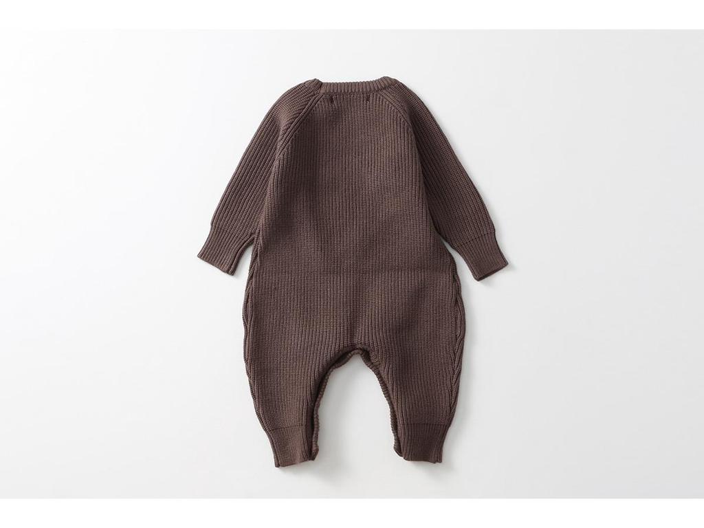 Jungen Frühling & Herbst Strick-Strampler - Roter Baby-Strampler & Pullover Set