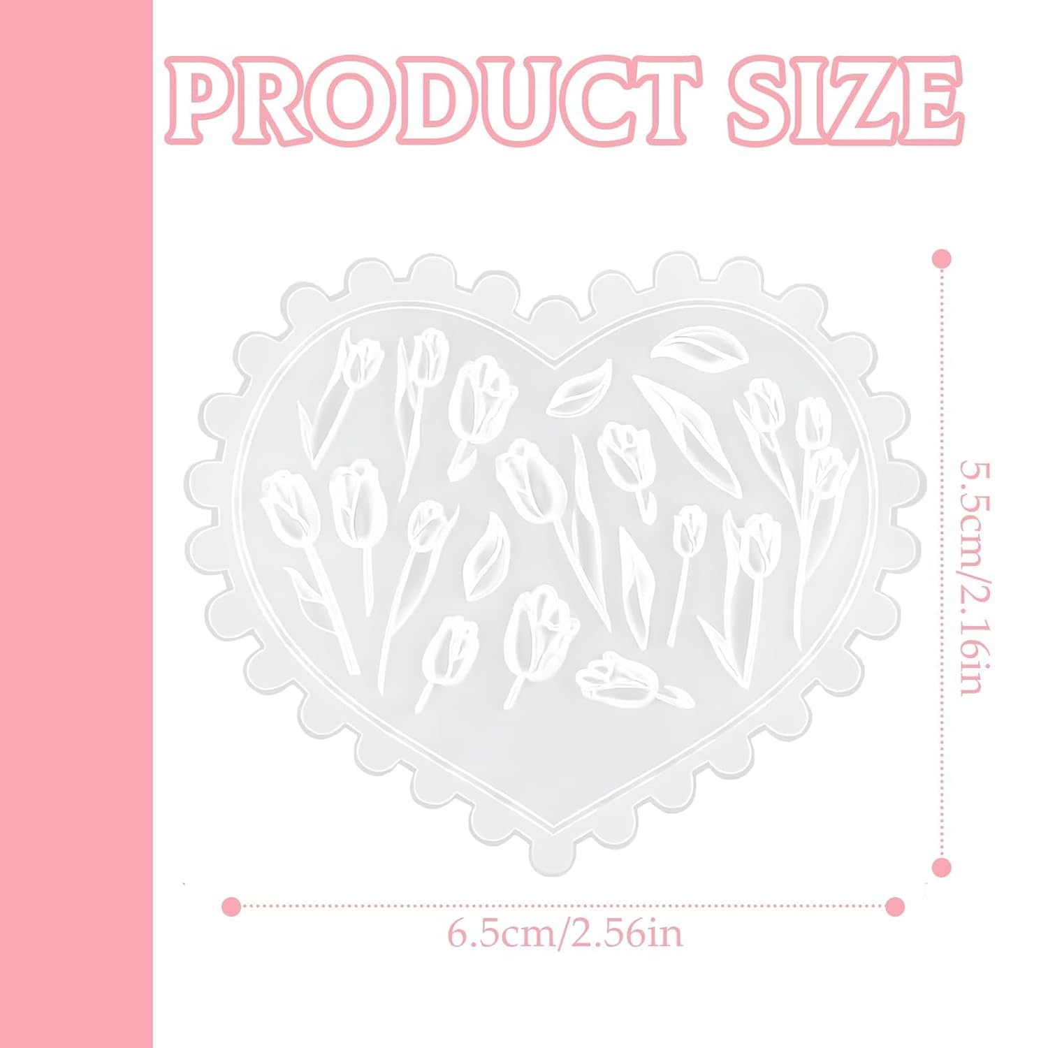 2 шт. силиконовые формы-тюльпаны, силиконовые формы для ногтей, формы для нейл-шармов, формы для ногтей для нейл-арта, 3D силиконовые формы для геля, инструменты для дизайна женских ногтей