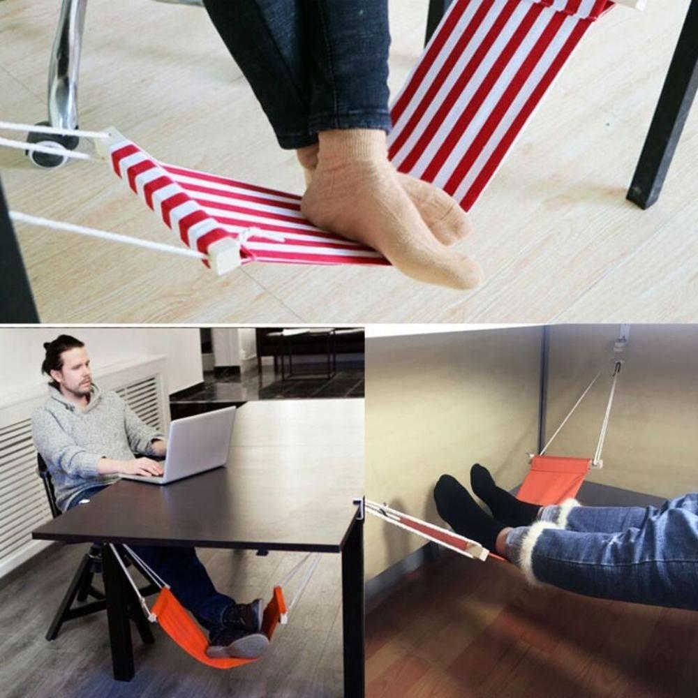 Polyester Cotton Cloth Resting Hammock Pastoral Office Desk Resting Swing New Lazy Artifact