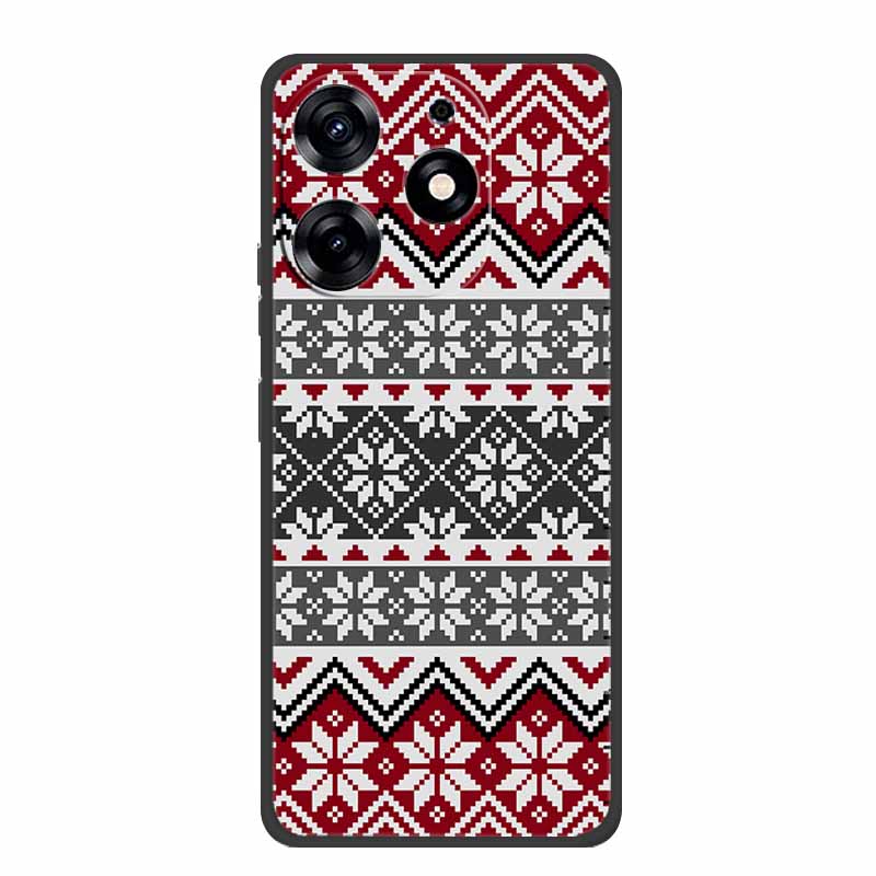 For Infinix Smart 8 Plus Case Luxury Soft Silicone TPU Phone Cases Cover For Infinix Smart8 Plus Protective Flower Painted Coque