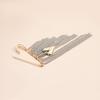 Exaggerated Multi Layer Chain Tassel Brooch for Women Men Punk Metal Heart Tassel Brooches Suit Jeans Jewelry Accessories