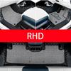 For BYD Seal U Sealion 6 Song Plus 2024 2025 RHD Car Floor Mats Carpet PU Leather Foot Pad Interior Floorliner Auto Accessories
