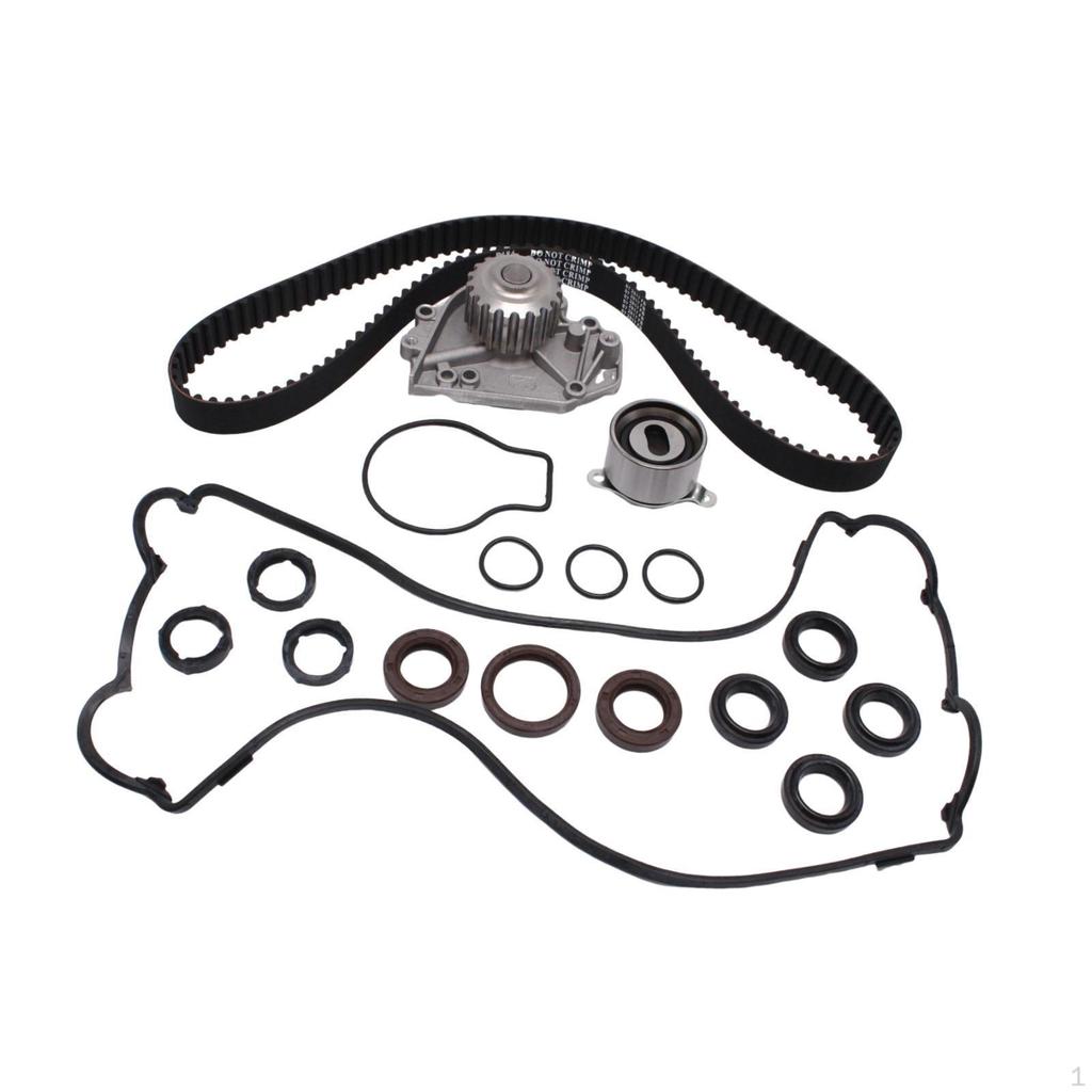 Engine Timing Belt Kit with Water Pump Accessories for Honda B18B1 Car