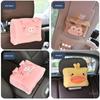 Animal Decoration Bracke Lovely Cartoon Portable Universal For Auto Home Room For Car Seat Car Interior Tissue Box Creative Cute
