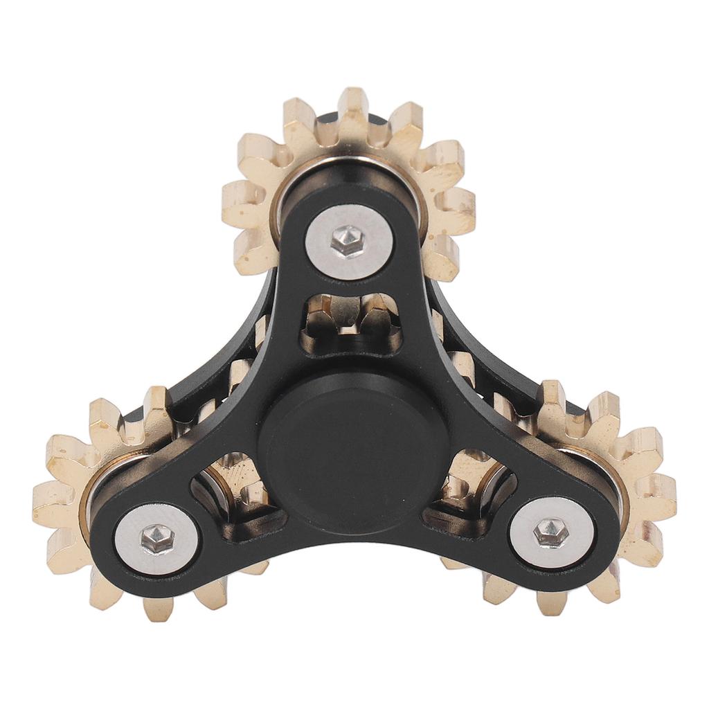 4 Gears   Bearing Toy Stress Reducer Anxiety Game Brass   Bearing Toy for Kids Adult