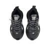Adidas Originals OZGAIA Slip Resistant Low top Casual Shoes Women's Black Silver IG6045(Team401-)