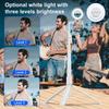 White Selfie Stick Tripod Portable 70 Inch All-in-one Auto Pop Open Wireless Bluetooth Magnetic Remote Control Smartphone Stand 7