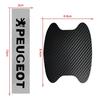 Autoaufkleber Auto Türaufkleber Auto Griff Kratzschutz Schutzfolie 8 Stück Auto Styling Für Peugeot 206 307 308 3008 207 208 407