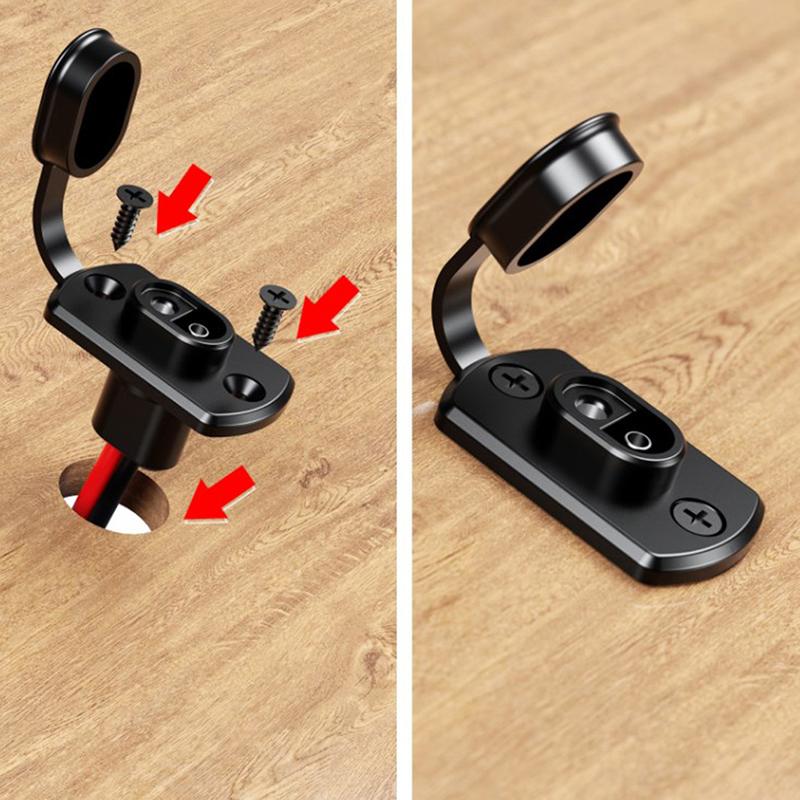 

Car Battery Extension DC Power Automotive Panel Connector Cables Solar Cell Connection Transfer 12AWG 30CM чорний