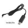 USB To DC Power Charging Cable 4.0x1.7mm Plug 5V 1A 6V 12V Power Charging Cable for PSP 1000/2000/3000 for Speaker Router LED