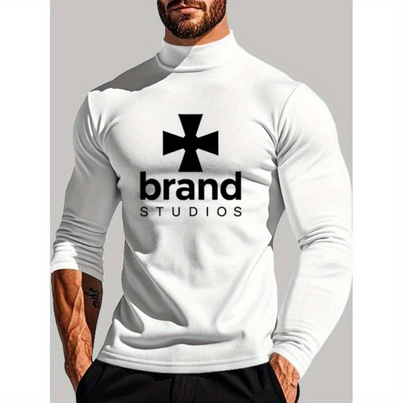 

Men s Long Sleeve T-Shirt, Stretch Cotton-Viscose Blend, Solid Jet Black, Slim Fit & Versatile for Work/Date XXL