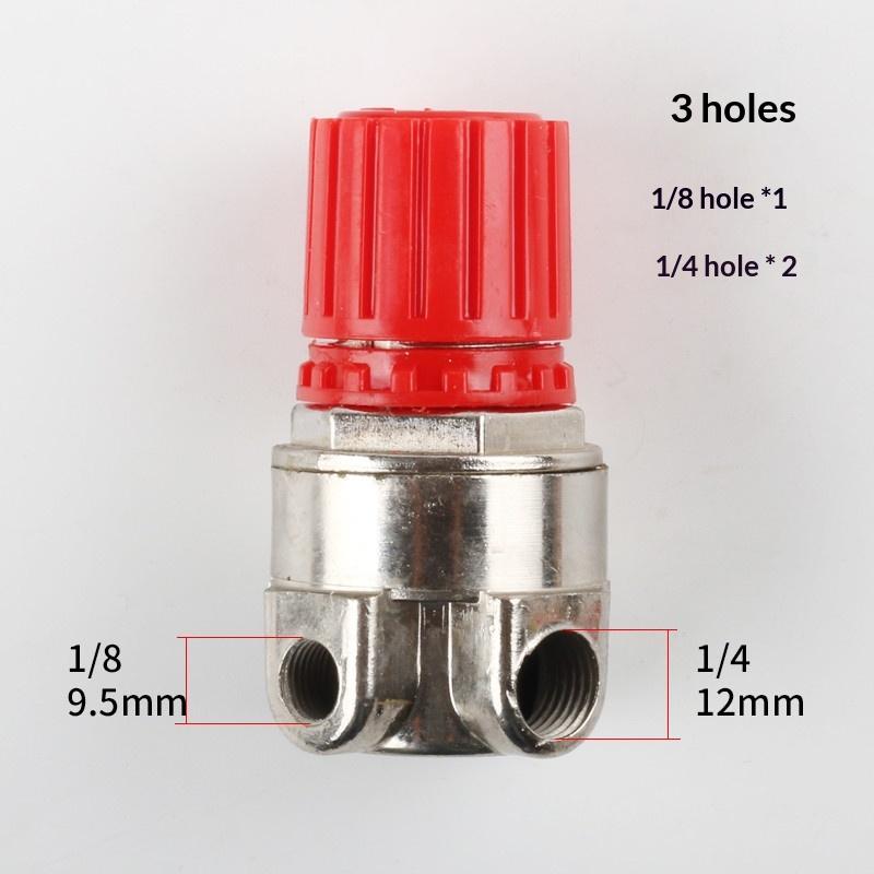 

4 Holes/3 Holes Valve Pressure Regulating High Accuracy 4 Holes Control Air Compressor Accessory Air Pump Parts Power Tool