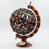 Creative Series Globe Building Blocks Set (2585 Pieces) - Diy World Map Model Geography Educational Toys For Adults Holiday Gift