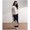 Lyocell women's round-neck t-shirt top, spring/summer 2026 new model, skin-friendly, breathable, slimming, short-sleeved