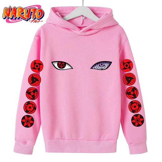 2025 MINISO Moletom Naruto Infantil Roupa Infantil Para Meninos Roupa Infantil Bebê Outono Quente Moletons Casaco Roupa de Desenho Animado Moletom