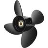 Outboard Propeller, Replace for OEM 3587522, 4-Blade 14 1/4\" x 19\" Pitch Aluminium Boat Propeller, Compatible with Volvo Penta SX Drive All Models,