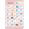 Montessori Alphabet Numbers Flash Cards for Kids 3-6 Years ABC Learning Toys Wooden Letters Numbers Preschool Educational Toys