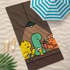 Character JOGUMAN Towel Microfiber Beach Towel Quick Dry Absorbent Soft for Swimming Yoga Resort Travel Camping