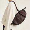 Single Shoulder Bag, Women's New Handbag, Niche High-end Feel Bag, Soft Leather Cloud Bag, Fashionable Commuting Crossbody Bag