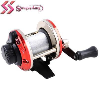 Buzda Balıkçılık Makaraları Sol Sağ Tam Metal Eski Rafting Balıkçılık Makarası Buz Makarası FishTackle Aksesuarı