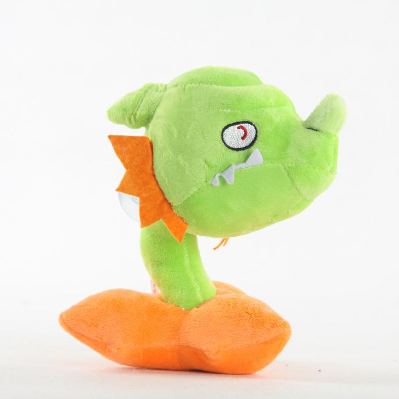 Non-Toxic New Plants Vs Zombies Plush Stuffed Toys Starfruit Split Pea Threepeater Laser Bean Imp Zombie Cartoon Game Cute Doll Kids Gifts