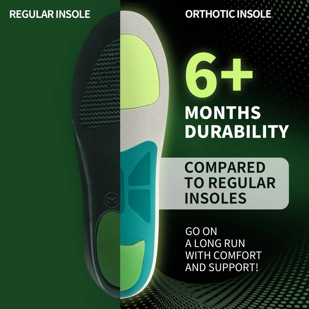Flat Feet High Arch Support Plantar Fasciitis Orthopedic Sport Insole Men Women Sneaker Orthotic Insoles Plantillas Insert Sole