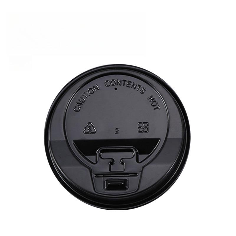 25pcs Disposable Double-layer Coffee Cup Thickened Heat-insulating Kraft Paper Cup Hollow Heat-resistant Beverage Cups Sealed Leak Proof Lid