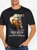Toby Keith Thank You for The Memories Unisex Cotton T-Shirt - Navy Blue Graphic