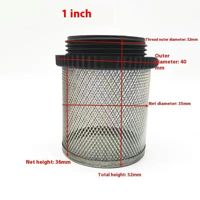 304 Stainless Steel 1/2''~2'' Aquarium Fish Tank Water Pump Filter Screen Garden Irrigation Pump Water Pipe Filter