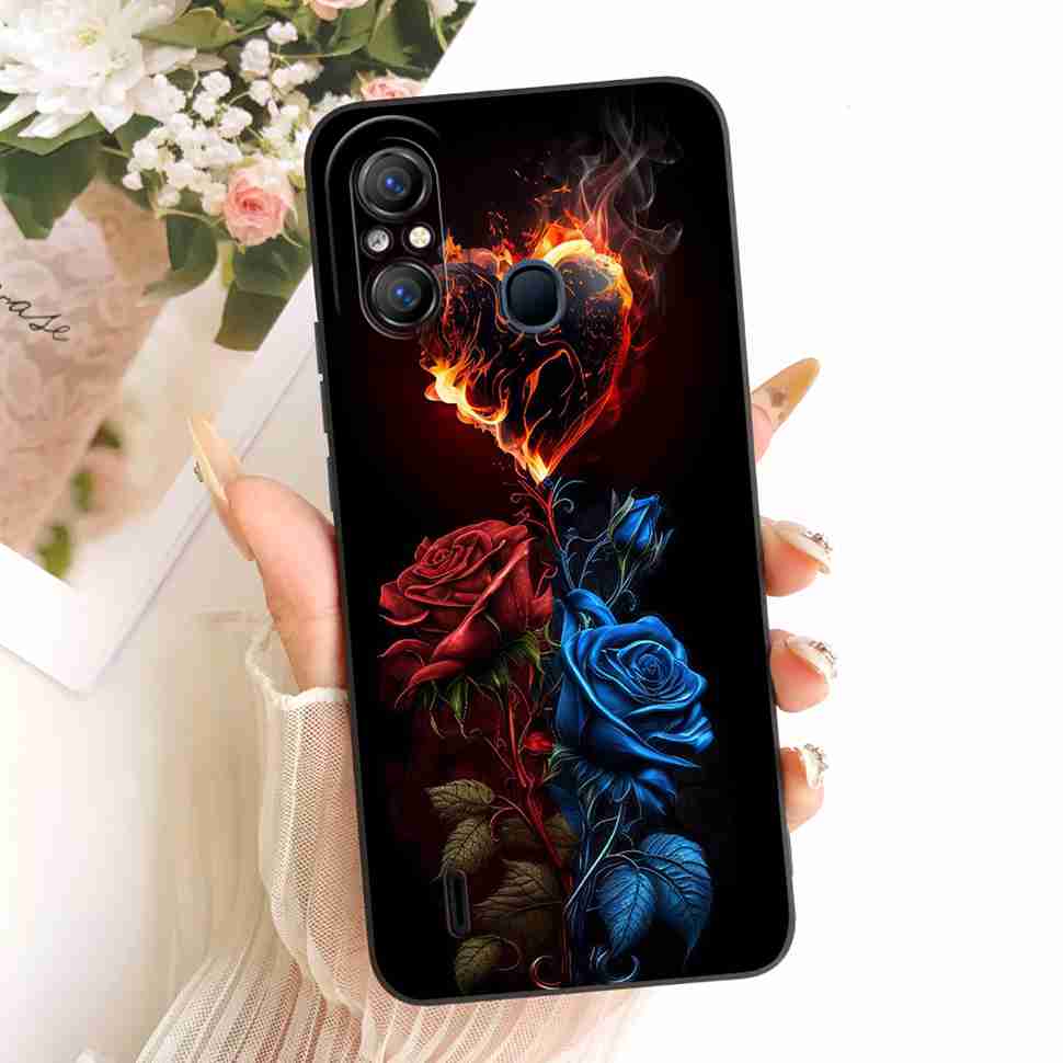 For Itel A58 Case Itel A49 Cover Petty Butterfly Shockproof Phone Case For Itel A58 ItelA49 Back Cover Soft Silicone Fundas