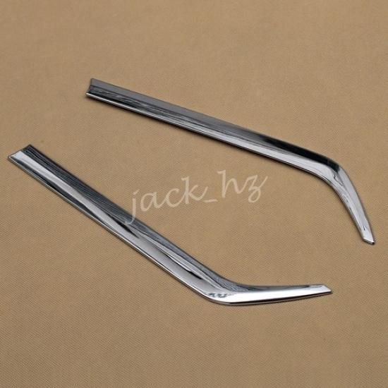 For Subaru Crosstrek XV 2018- Chrome Trunk Tailgate Strips Trim Accessories