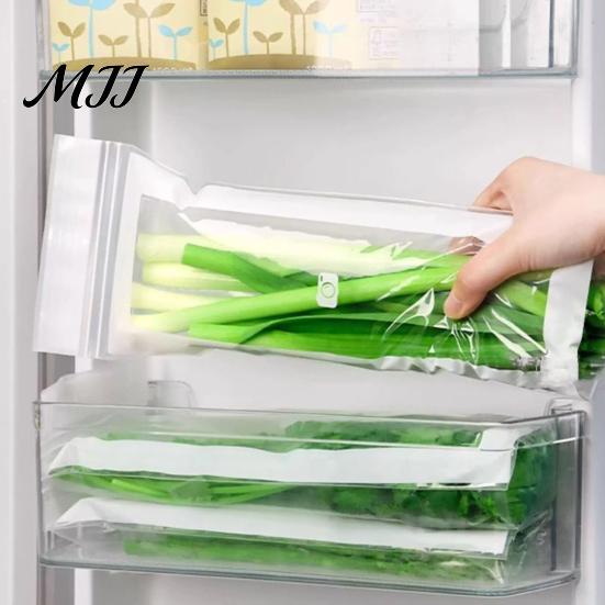 Reusable Snack Bags for Kids Food Storage Bags, Extra Long Sealable PE Fresh-keeping Leak Proof Meal Prep Containers Leakproof Kitchen Organizers