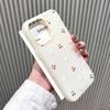 Case For RENO 15F 14F 13F 11 12 13 PRO 11F 12F 8 7 10 Pro Flowers Cherry Pattern Candy Color Matte Soft Cover