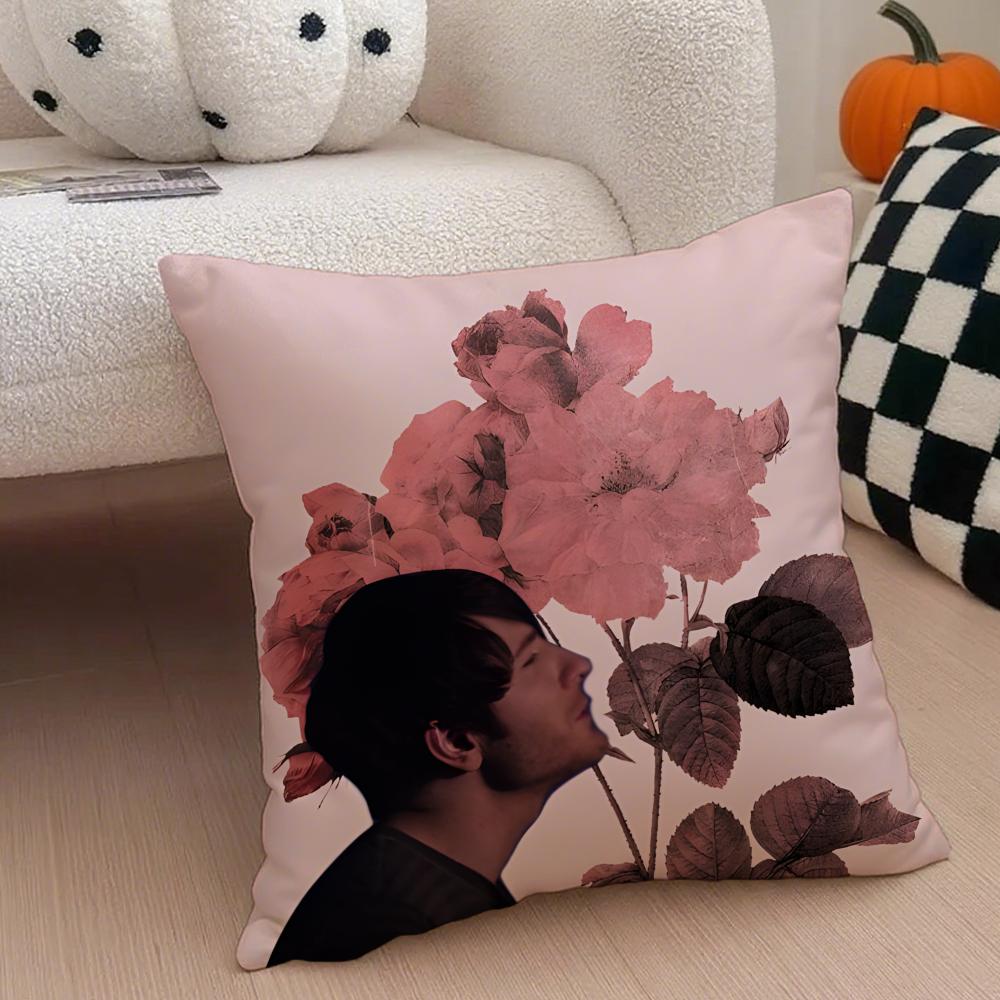 Dreamy Fresh O-Owl City Music Fashion Cushion Cover Throw Pillow Cover Hidden Button Durable Polyester Chair Cushion