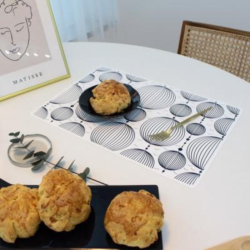 Biz Noble Silicone Placemat 1P gray