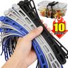 54cm Reusable Silicone Elastic Band Lid Straps for Pot Lid Holder Lunch Box Strap Elastic Bands Outdoor Tableware Storage Tools