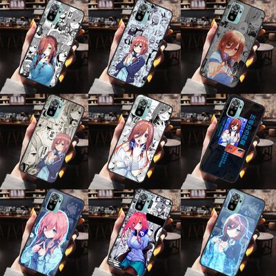 Nakano Miku Manga Phone Case For Xiaomi Redmi Note 11 Pro 8 9 10 Pro 9S 10S Redmi 10 9 9A 9C 9T Shell