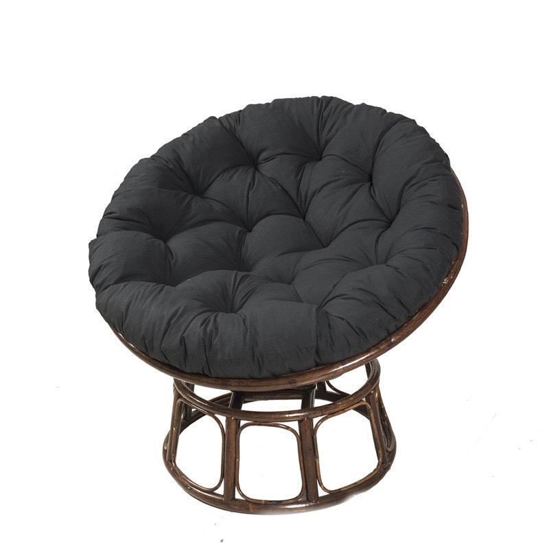 Round Hanging Chair Cushion Set: Thickened Cushion & Backrest for Swing/Basket Chairs