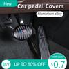 BADT3 New Car Brake Foot Rest Pedal Cover Alloy Rubber Gas Pedal Protector For M X1 X3 X5 X6 X7 E30 E90 M3 E84 E83 F25 E91 E6