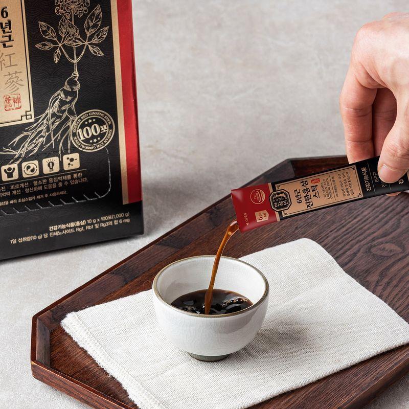 Hansamin Red Ginseng Stcik 10g X 100ct