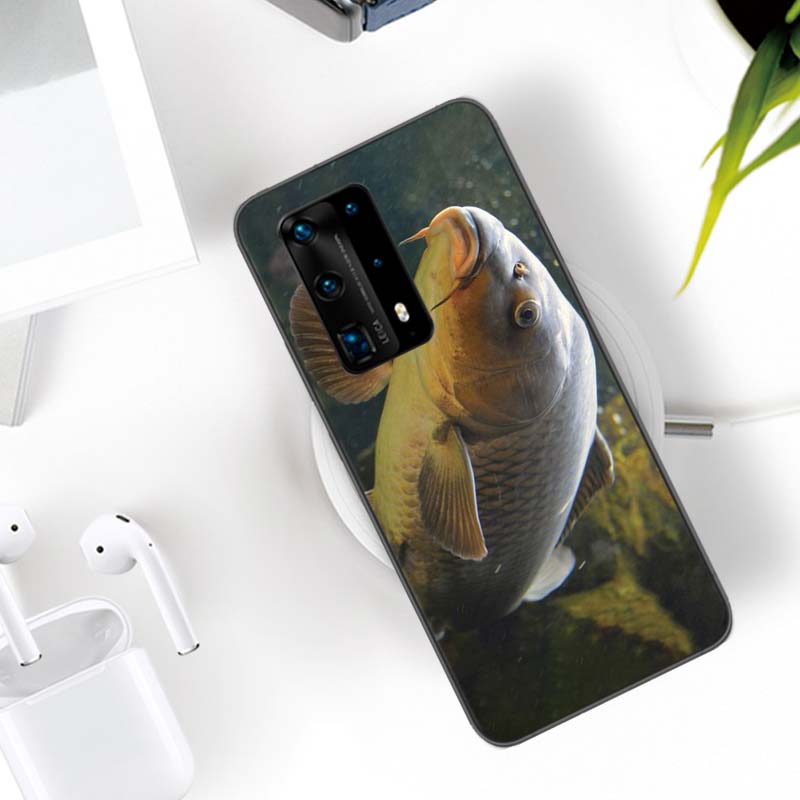 Carp Fishing Fish Phone Case For Samsung A17 A56 A36 A26 A16 A55 A35 A25 A15 A05S Galaxy A71 A51 A41 A31 A21S A70 A50 A40 A30 A2