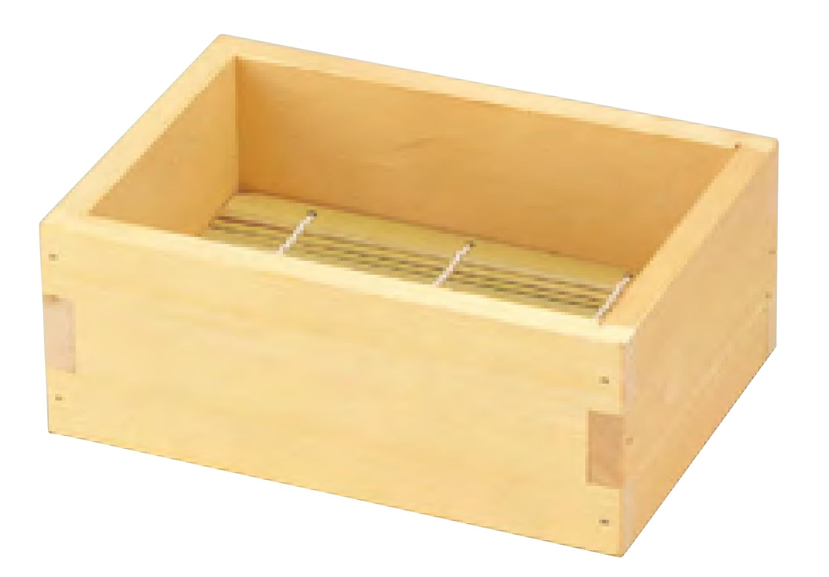 Wakaizumi a type of lacquerware used in offers wooden frames for eel rice bowls with bamboo Lacquerware, restaurants, (Yanagawa style) mats. (Item