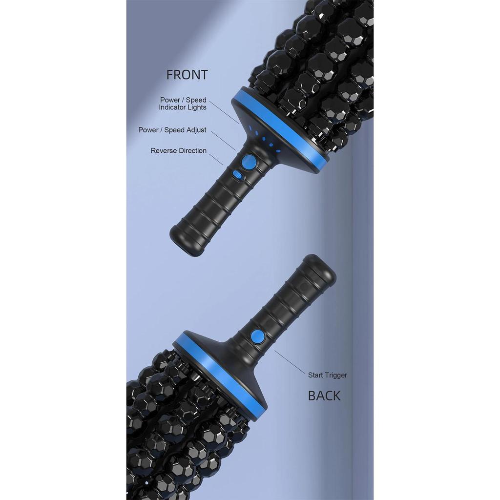 PL-699DC Elektryczny masażer — Roller do stóp z wewnętrzną kulką, Głęboka relaksacja mięśni, Redukcja stresu i Narzędzie do domowego fitnessu