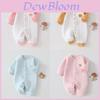 Baby Winter Three Layer Snowsuit With Cotton Padding For Newborns And Infants