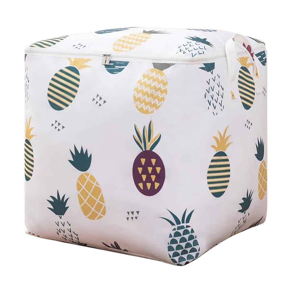 Cloth Packaging Bag Large Capacity Waterproof Non Woven Fabric Collapsible Storage for Quilt Clothes