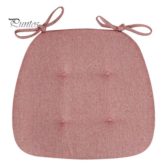 

Подушка на стул с нескользящим фиксирующим ремнем, утолщенная губчатая набивка, мягкая эластичная подушка на стул в форме лошадиного копыта, для дома, кухни, офиса, патио, подушка для сиденья красный